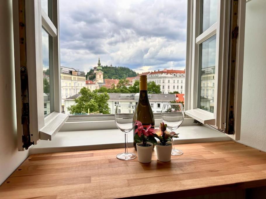 Panorama Schlossberg & Jacuzzi グラーツ エクステリア 写真
